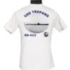 SS 412 USS Trepang 2-Sided Photo T-Shirt