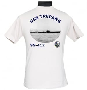 SS 412 USS Trepang 2-Sided Photo T-Shirt
