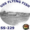 SS 229 USS Flying Fish 2-Sided Photo T-Shirt
