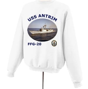 FFG 20 USS Antrim Photo Sweatshirt