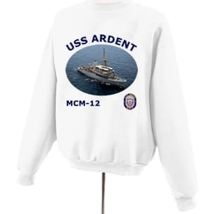MCM 12 USS Ardent Photo Sweatshirt