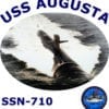 SSN 710 USS Augusta Photo Sweatshirt
