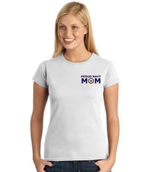 SSBN 736 USS West Virginia Navy Mom Photo T-Shirt