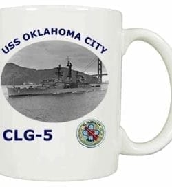 CLG 5 USS Oklahoma City Coffee Mug