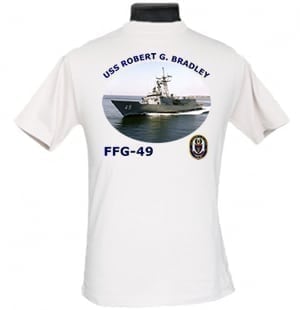 FFG 49 USS Robert G. Bradley Navy Wife Photo T-Shirt