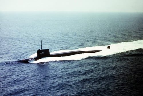 SSBN 654 USS George C. Marshall Photograph 1