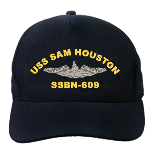 SSBN 609 USS Sam Houston Embroidered Hat