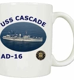 AD 16 USS Cascade Coffee Mug