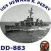 DD 883 USS Newman K. Perry 2-Sided Photo T Shirt
