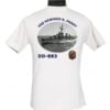 DD 883 USS Newman K. Perry 2-Sided Photo T Shirt