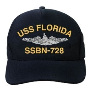 SSBN 728 USS Florida Embroidered Hat