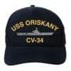 CV 34 USS Oriskany Embroidered Hat