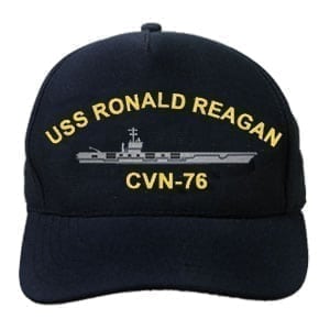 CVN 76 USS Ronald Reagan Embroidered Hat