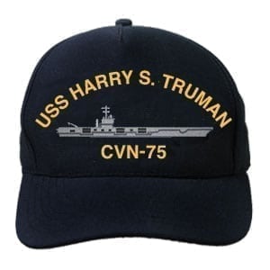 CVN 75 USS Harry S Truman Embroidered Hat