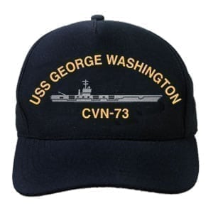 CVN 73 USS George Washington Embroidered Hat