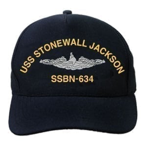 SSBN 634 USS Stonewall Jackson Embroidered Hat