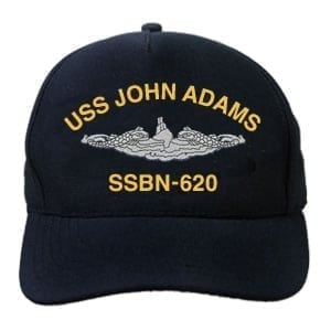 SSBN 620 USS John Adams Embroidered Hat