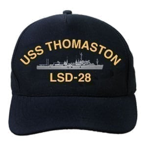 LSD 28 USS Thomaston Embroidered Hat