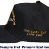 SSBN 601 USS Robert E Lee Embroidered Hat