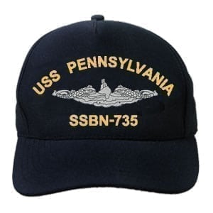 SSBN 735 USS Pennsylvania Embroidered Hat