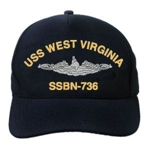 SSBN 736 USS West Virginia Embroidered Hat