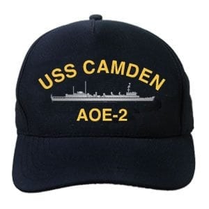 AOE 2 USS Camden Embroidered Hat