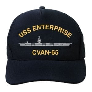 CVAN 65 USS Enterprise Embroidered Hat