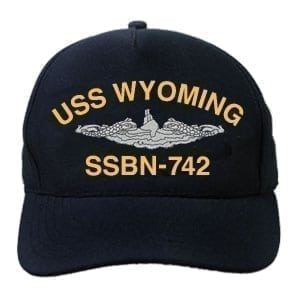 SSBN 742 USS Wyoming Embroidered Hat