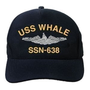 SSN 638 USS Whale Embroidered Hat