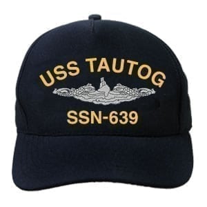 SSN 639 USS Tautog Embroidered Hat