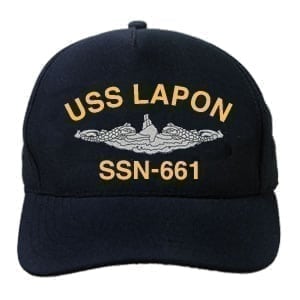 SSN 661 USS Lapon Embroidered Hat