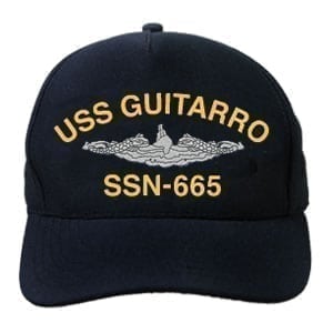 SSN 665 USS Guitarro Embroidered Hat