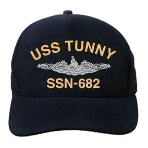 SSN 682 USS Tunny Embroidered Hat