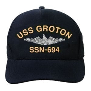 SSN 694 USS Groton Embroidered Hat