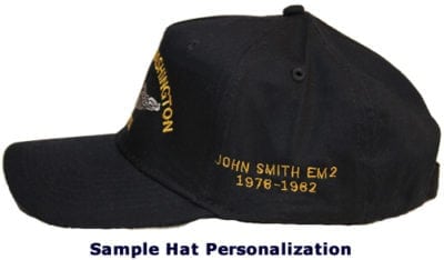 SSN 696 USS New York City Embroidered Hat