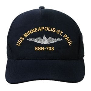 SSN 708 USS Minneapolis-St Paul Embroidered Hat