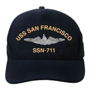SSN 711 USS San Francisco Embroidered Hat