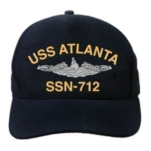 SSN 712 USS Atlanta Embroidered Hat