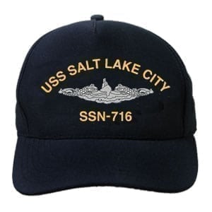 SSN 716 USS Salt Lake City Embroidered Hat