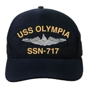SSN 717 USS Olympia Embroidered Hat