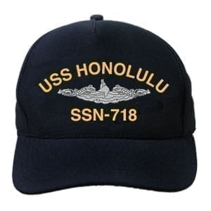 SSN 718 USS Honolulu Embroidered Hat