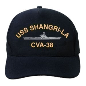 CVA 38 USS Shangri La Embroidered Hat