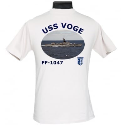 FF 1047 USS Voge 2-Sided Photo T Shirt