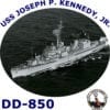 DD 850 USS Joseph P Kennedy Jr 2-Sided Photo T Shirt