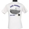 DD 844 USS Perry 2-Sided Photo T Shirt