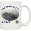 AOR 3 USS Kansas City Coffee Mug