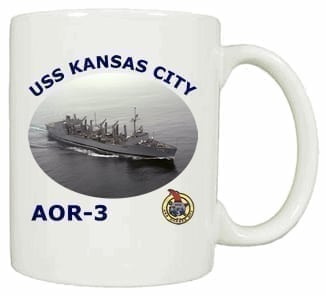 AOR 3 USS Kansas City Coffee Mug