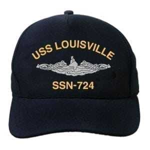 SSN 724 USS Louisville Embroidered Hat
