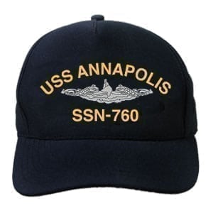 SSN 760 USS Annapolis Embroidered Hat