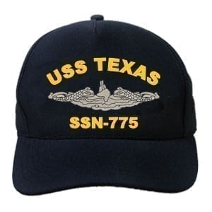 SSN 775 USS Texas Embroidered Hat